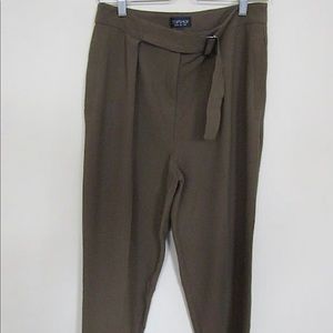 Topshop Belted Trousers